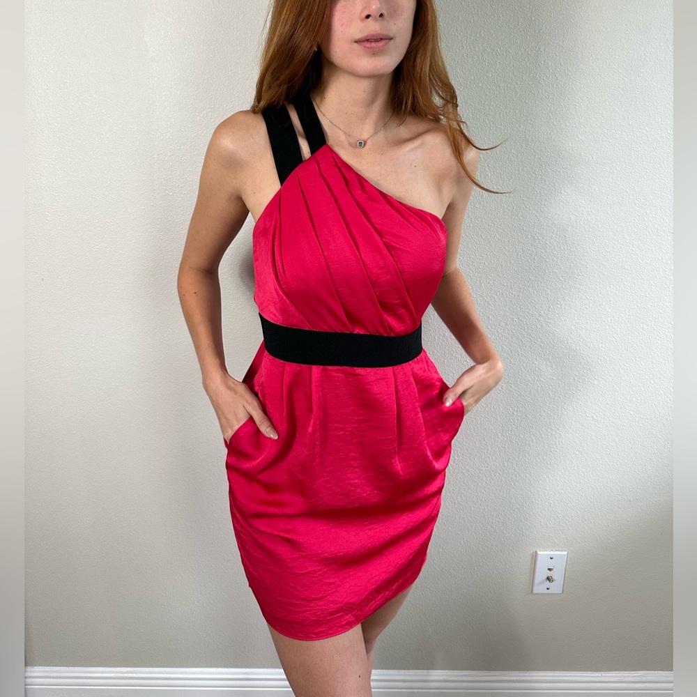 BCBGeneration Hot Pink Dress